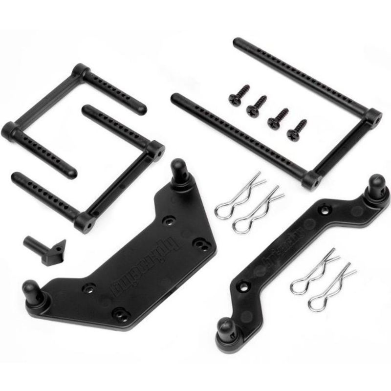 HPI 85633 Body Mount Set 89x287mm Wheely King (85633)