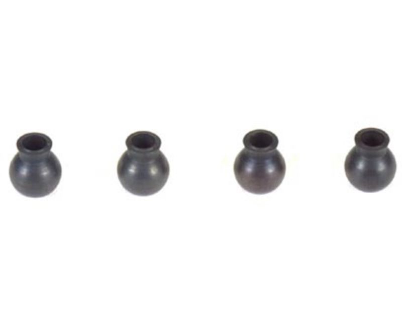 HPI 86059 Ball 6.8x7.3x3mm Black Savage 21 E-Savage (4) (86059)