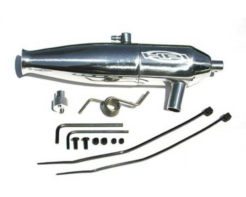 HPI 86138 Aluminum Tuned Pipe 21+ Polished Mad Force Kruiser (86138)