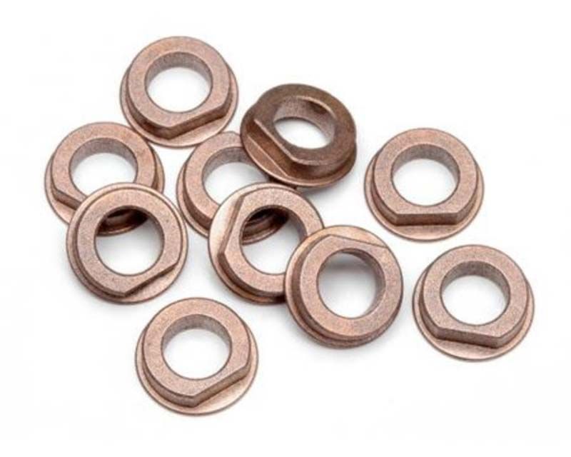 HPI B075 Flanged Metal Bushing 6x10x3mm Baja (10) (B075)