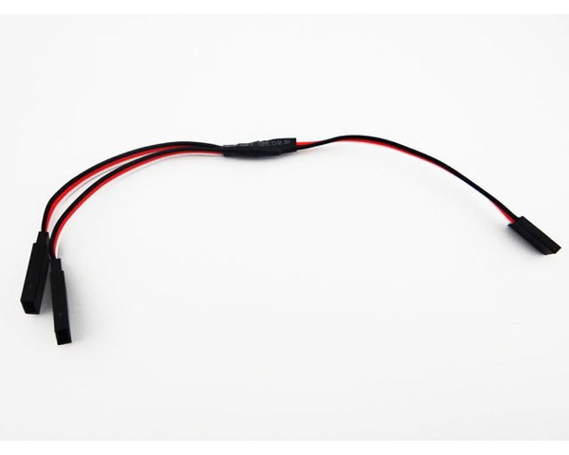 Hot Racing ACE727FYS 7 Y-Harness Futaba J Connectors (ACE727FYS)