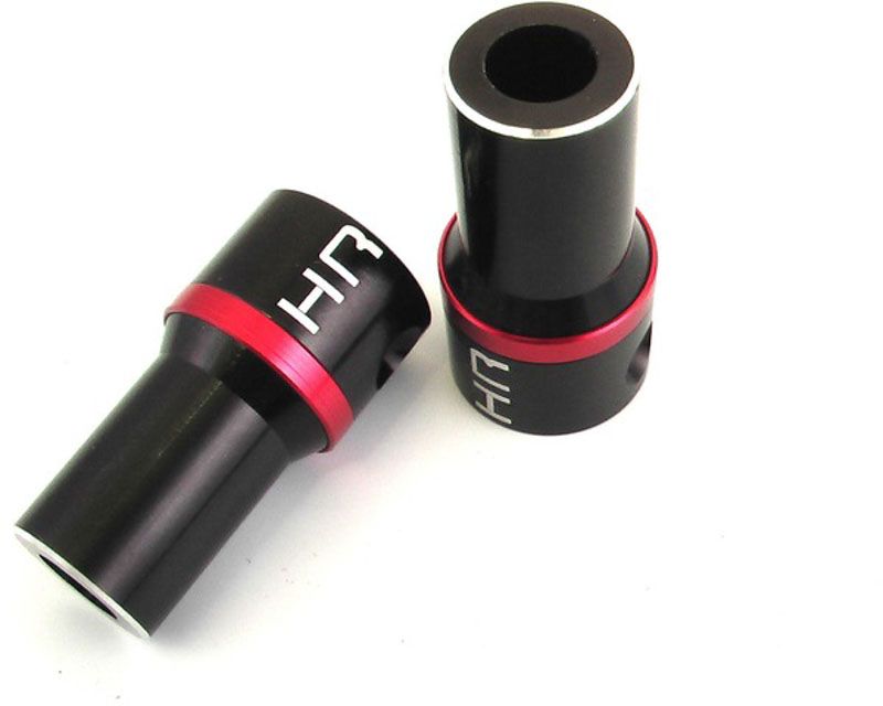 Hot Racing CRP2201 Black Aluminum Rear Axle Lock-Outs (CRP2201)