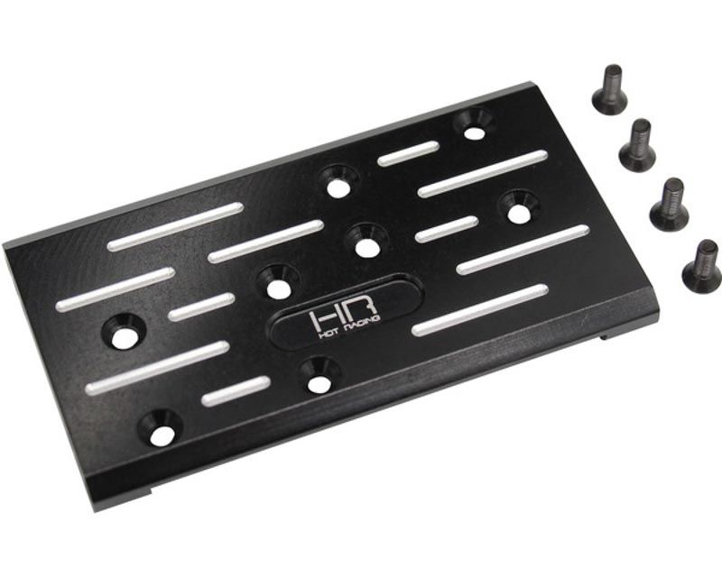 Hot Racing EVG133M01 Aluminum Skid Plate Stock or Hr Transmission Redcat Everest Gen7 (EVG133M01)