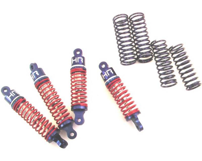Hot Racing MCT356X Aluminum Oil-Filled Shock Set (Blue)(4) - Losi 1/36 (MCT356X)
