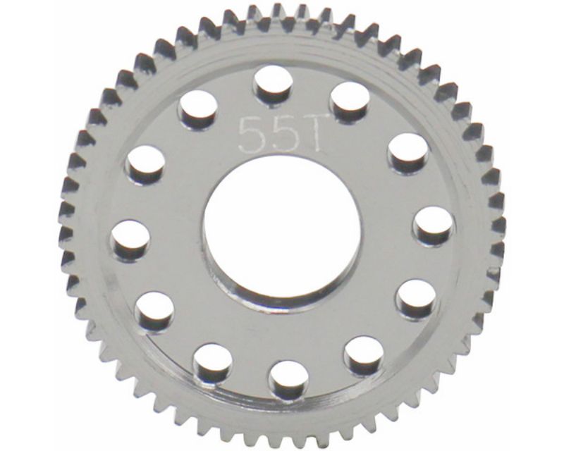 Hot Racing MFD455T 55t Hard Anodized Aluminum Spur Gear Losi 1/24 Micro (MFD455T)
