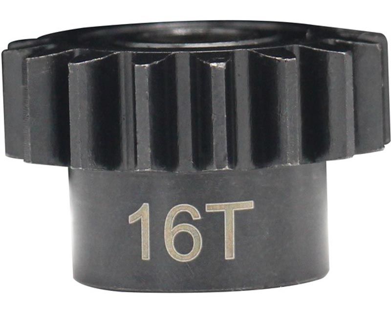 Hot Racing NSG16M15 16t Mod 1.5 Hardened Steel Pinion Gear 8mm Bore (NSG16M15)
