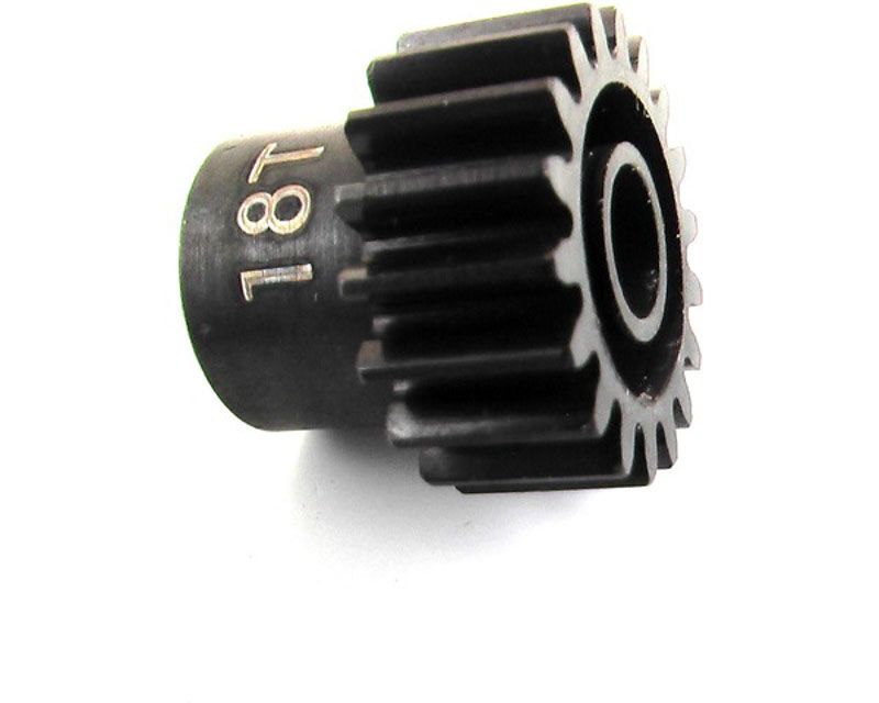 Hot Racing NSG218 18 Tooth Steel 32 Pitch Pinion Gear 5mm Bore (18t 32p 5mm) (NSG218)
