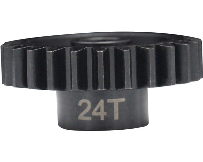Hot Racing NSG24M15 24t Mod 1.5 Hardened Steel Pinion Gear 8mm Bore (NSG24M15)