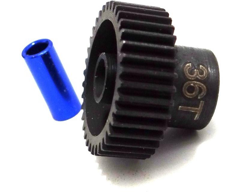 Hot Racing NSG836 36t Steel 48p Pinion Gear 5mm & 1/8 (NSG836)