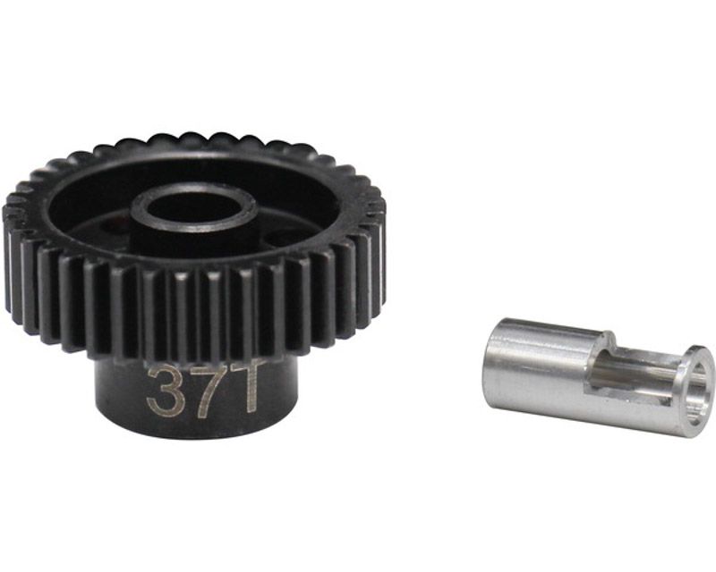 Hot Racing NSG837 37t steel 48p Pinion Gear 5mm & 1/8 (NSG837)
