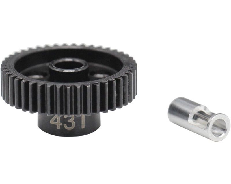 Hot Racing NSG843 43t steel 48p Pinion Gear 5mm & 1/8 (NSG843)