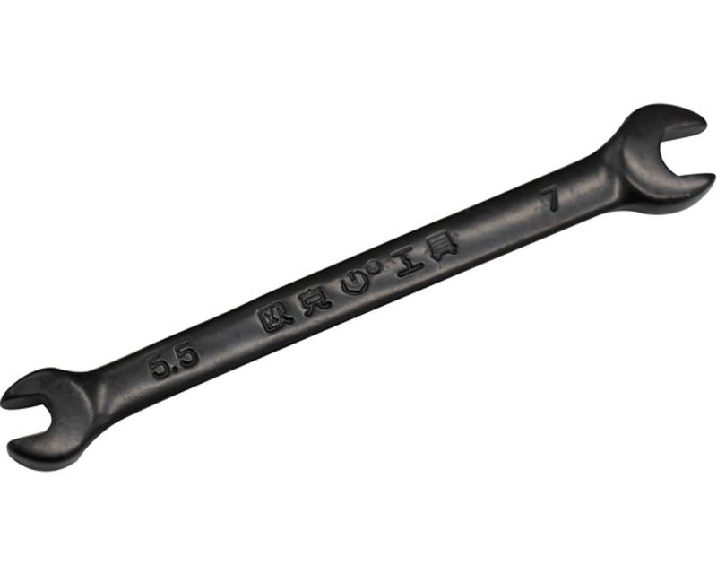 Hot Racing SDW55T70 15 deg offset Open End Wrench 5.5MM 7MM (SDW55T70)