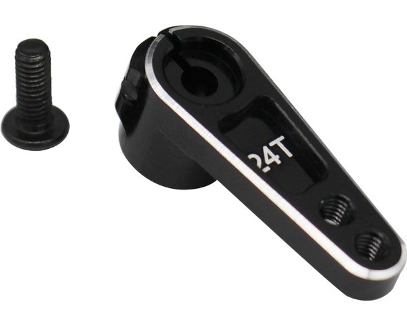 Hot Racing SH24TH01 Aluminum 5 mm Off set servo arm 24 Spline (SH24TH01)