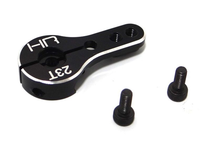 Hot Racing SHM23M01 Aluminum Lock Servo Arm 2h M3 Mount 23t Jr (SHM23M01)