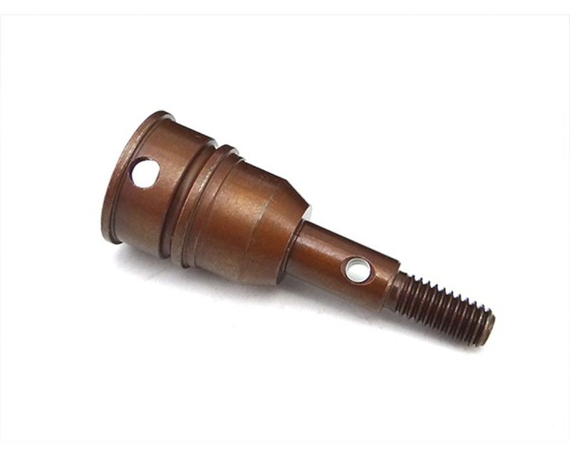 Hot Racing SLD534F S2 Steel Axial for Cv Splined Front Drive Shaft (SLD534F)