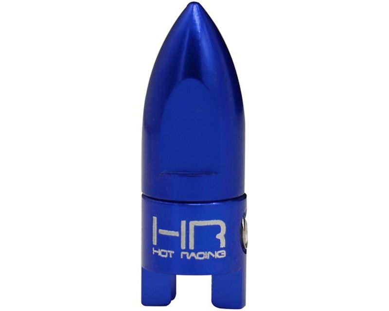 Hot Racing SPN05PN06 Conical Bullet M4 Prop Nut & Drive Dog - Tra M41 & Spartan (SPN05PN06)