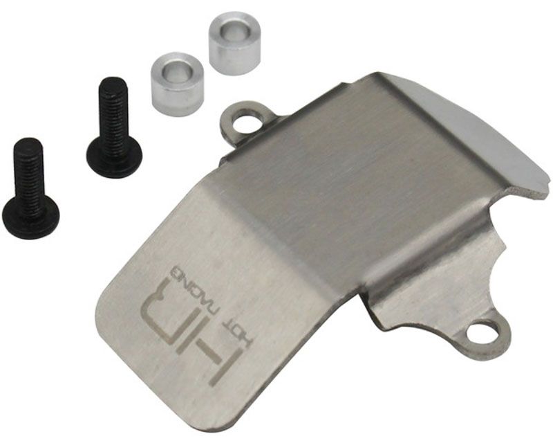 Hot Racing SSCXT331C Stainless armor skid plate (1) SCX 2 (SSCXT331C)
