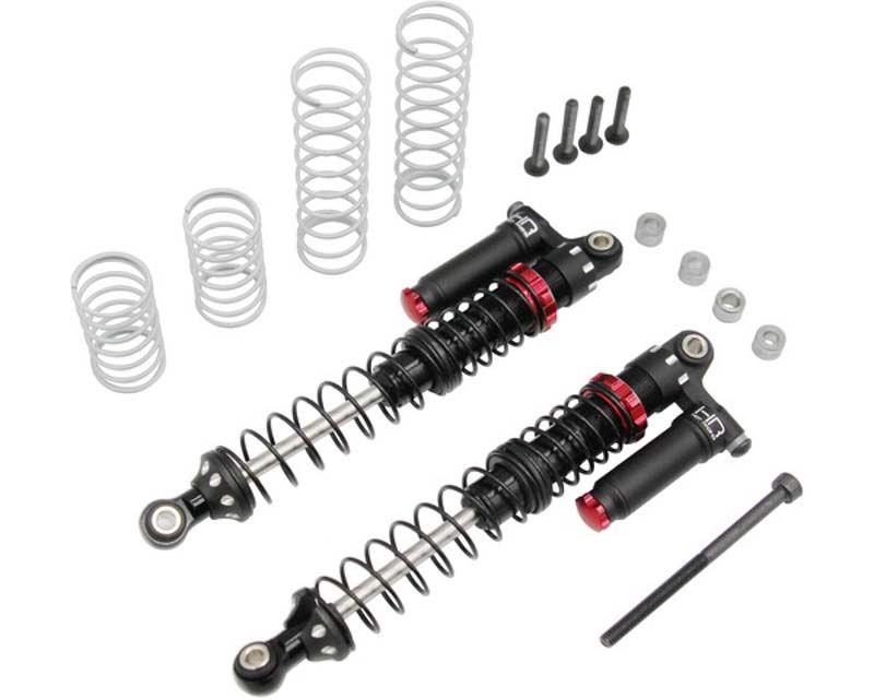 Hot Racing TD100RV02 Piggyback Scale Look Adj. Rebound Shock 100mm (TD100RV02)