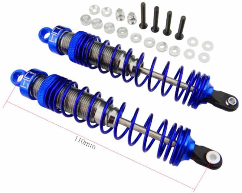 Hot Racing TD110X06 Aluminum 110mm Hd Big Bore Shocks (2) (TD110X06)