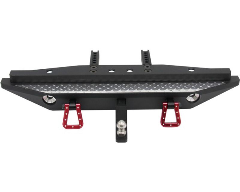 Hot Racing TRXF03ERP01 Aluminum Diamond Rear Bumper (2) - TRX-4 (TRXF03ERP01)