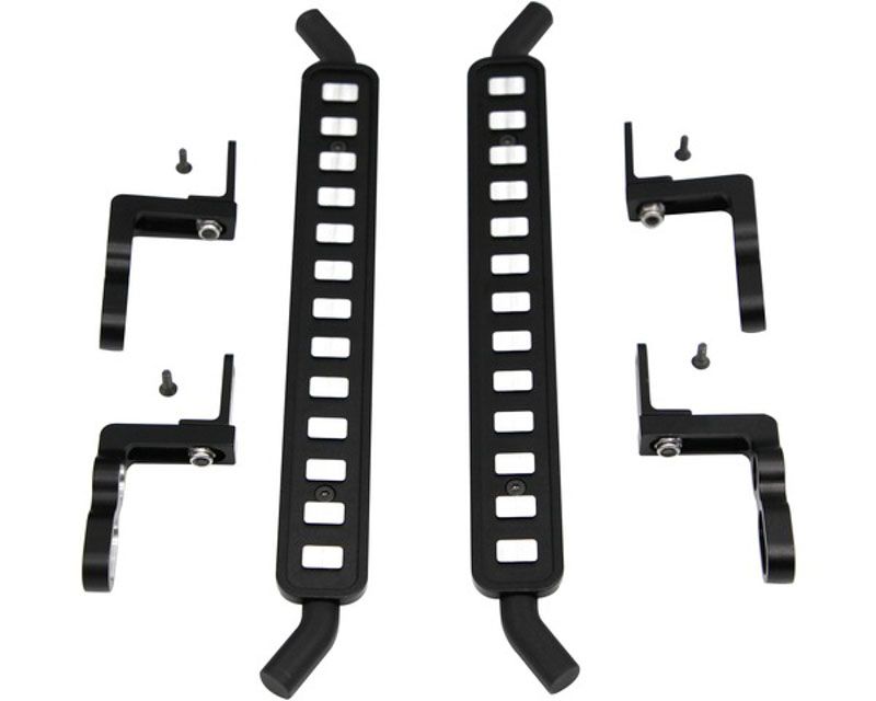 Hot Racing TRXF33FC01 Aluminum ICE Cube Style Rock Rail Side Step (2) Traxxas TRX-4 (TRXF33FC01)