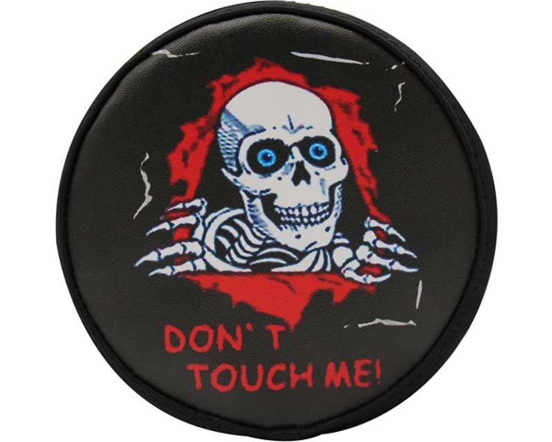 Hot Racing TRXF36117K 1/10 Scale Skull Don t Touch Me Spare Tires Cover TRX4 (Toy) (TRXF36117K)