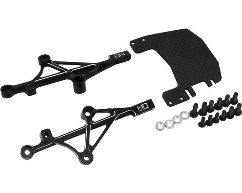 Hot Racing TTDR14G01 Aluminum graphite Upper Chassis ESC Mount T3-01 (TTDR14G01)
