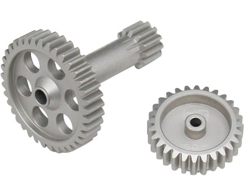 Hot Racing TTDR3728H Aluminum Top Gear Set 37t 28T T3-01 (TTDR3728H)