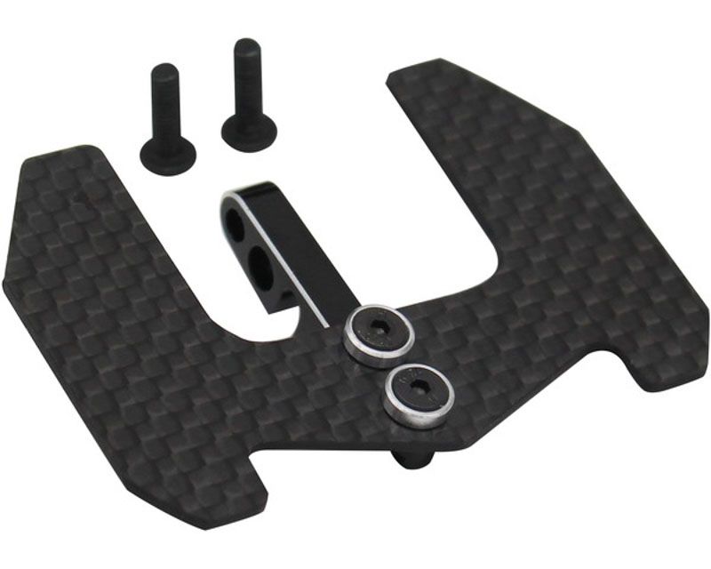 Hot Racing TTDR40G01 Rear Graphite Wing and Mount T3-01 (TTDR40G01)