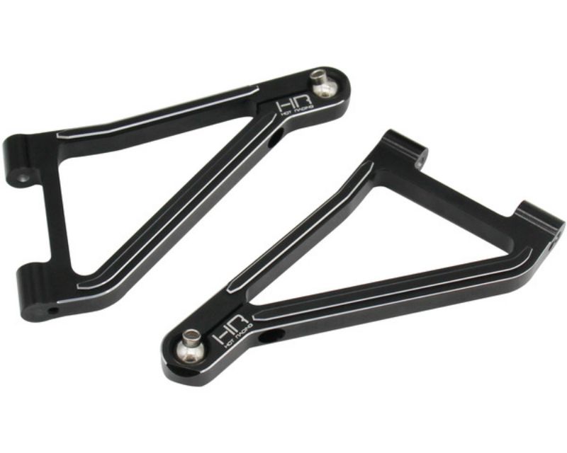 Hot Racing TUDR54M01 Black Aluminum Front Upper Arms (TUDR54M01)