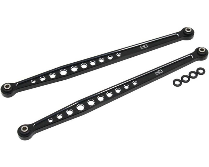 Hot Racing TUDR56U01 Black Aluminum Rear Upper Arms (TUDR56U01)