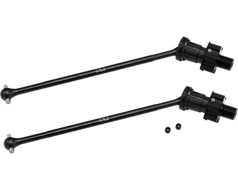 Hot Racing XMX288CE Steel Hd Cv Drive Shafts Axles W/ Aluminum Hex X-Maxx (XMX288CE)
