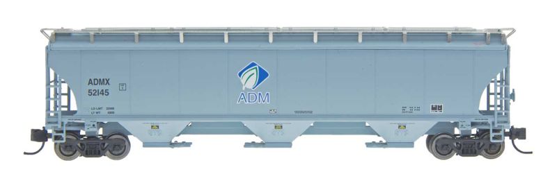 InterMountain 472111 HO Scale Trinity 5161 Cu. Ft. Covered Hopper ADM