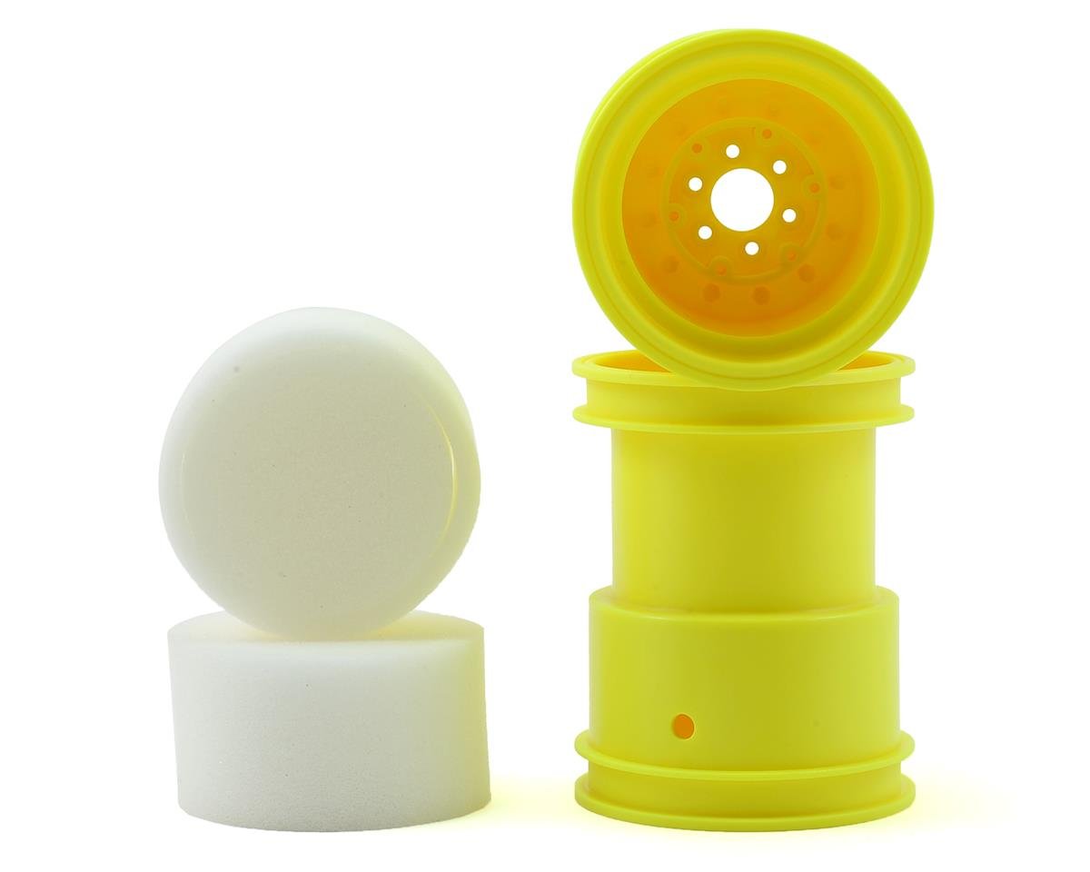 J Concepts 3377Y Yellow Tribute 2.6x3.6 Monster Truck Wheel