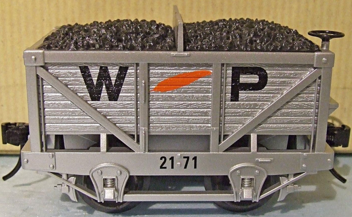 K-Line K672-2171A O Gauge Western Pacific WP Ore Car Set 6 Pack (Western Depot Exclusive)