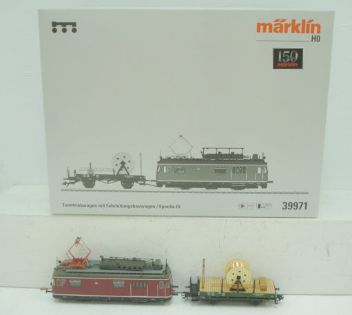 Marklin 39971 HO Scale DB Catenary Maintenance Rail Car Exclusive