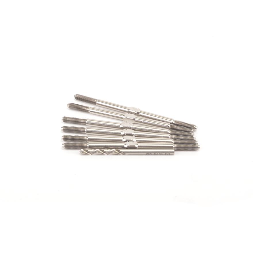 Klinik RC KRCB74XD Associated B74 3.5mm Xd Turnbuckles Set with Drill Bit
