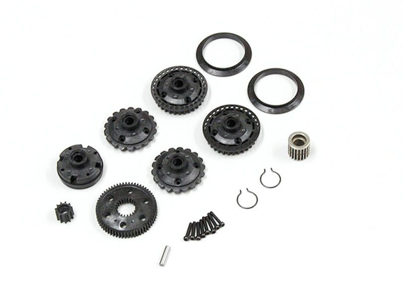 Kyosho OT208 Diff Gear Case & Pulley (OPTIM (OT208)