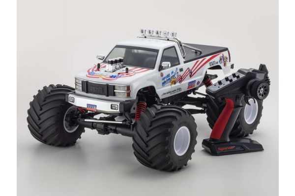 Kyosho 34257 1/8 RTR 4WD USA-1 VE Brushless Monster Truck ReadySet