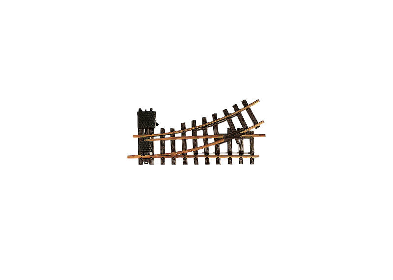 LGB 12100 G Gauge Track Left Hand Manual Turnout