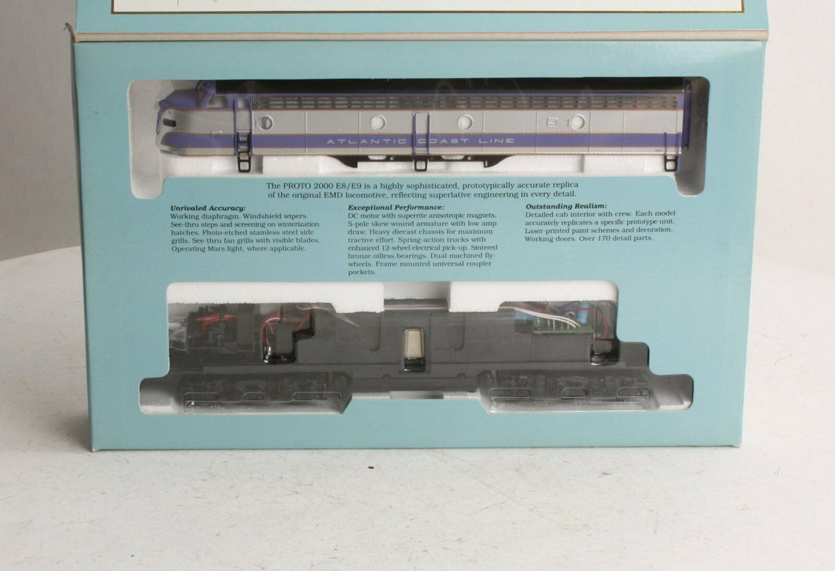 Life-Like 433-8183 HO Scale Proto 2000 EMD E8A Diesel Atlantic Coast Line ACL 500