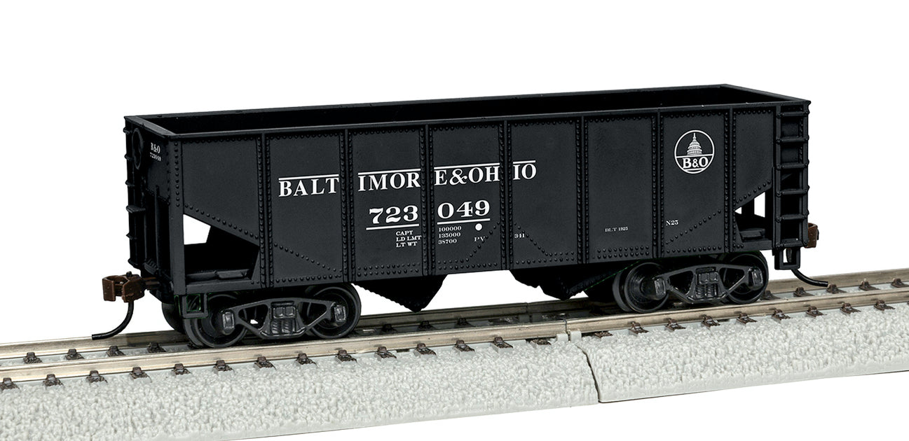 Lionel 1954010 HO Scale 2-Bay Open Hopper Baltimore & Ohio B&O 95338