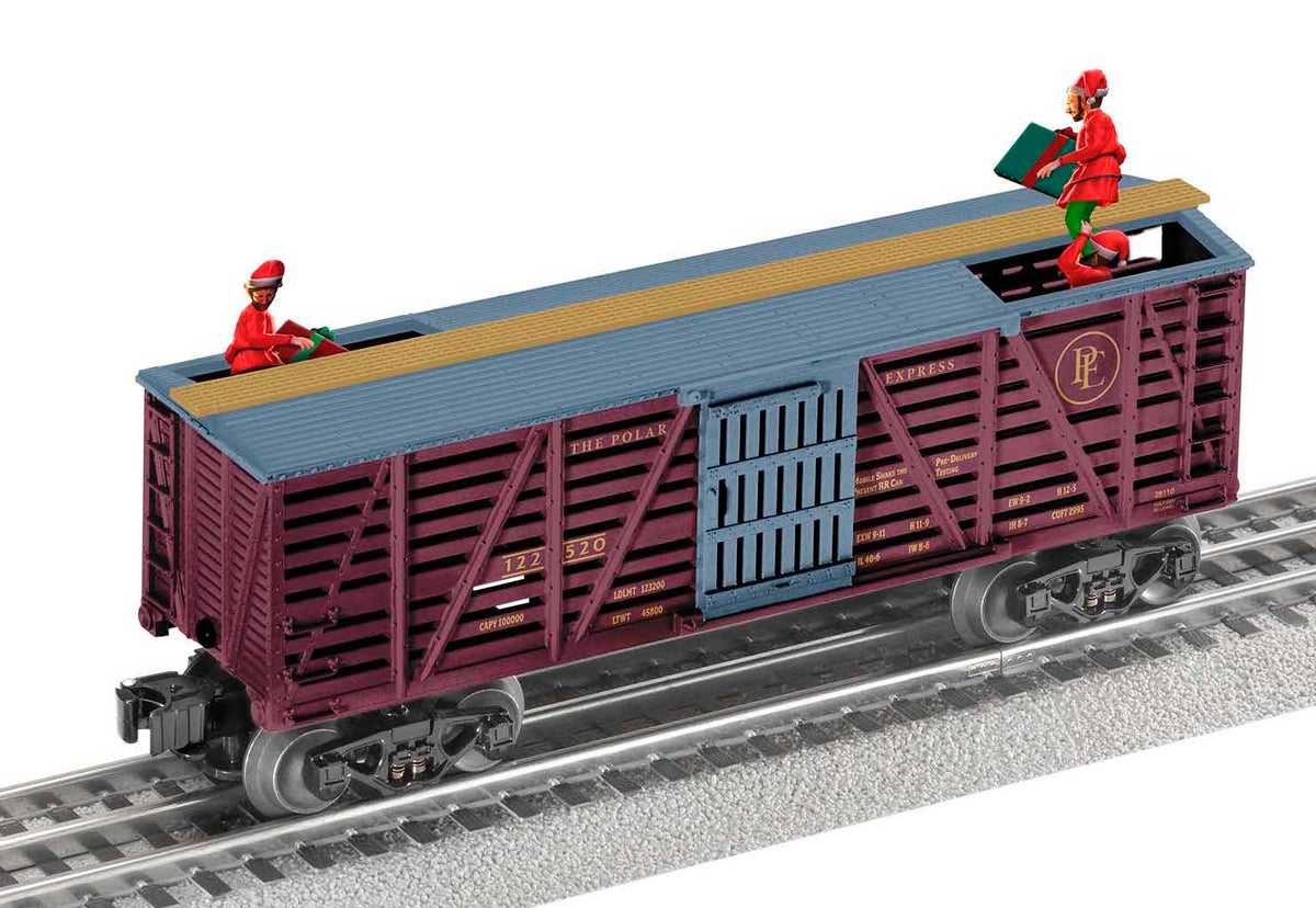 Lionel 2028110 O Gauge Polar Express Bobbing Elf Car