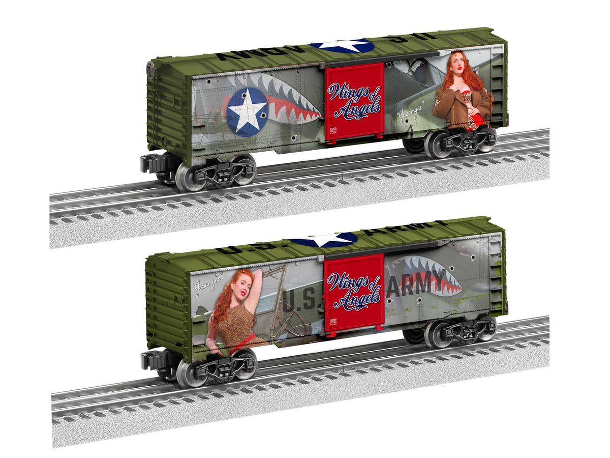 Lionel 2038200 O Gauge Boxcar Wings of Angels Jessamyne Rose