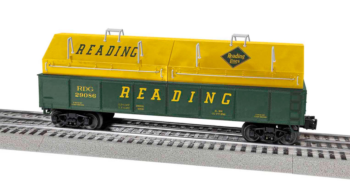 Lionel 2043162 O Gauge Gondola Reading RDG 29086