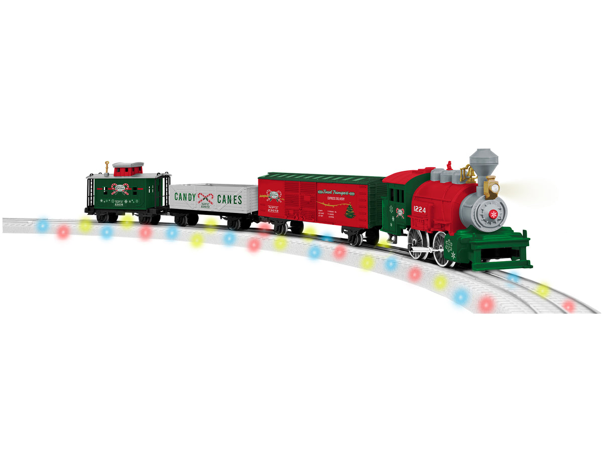 Lionel 2123090 O Gauge Lionel Junction North Pole Central LionChief Train Set