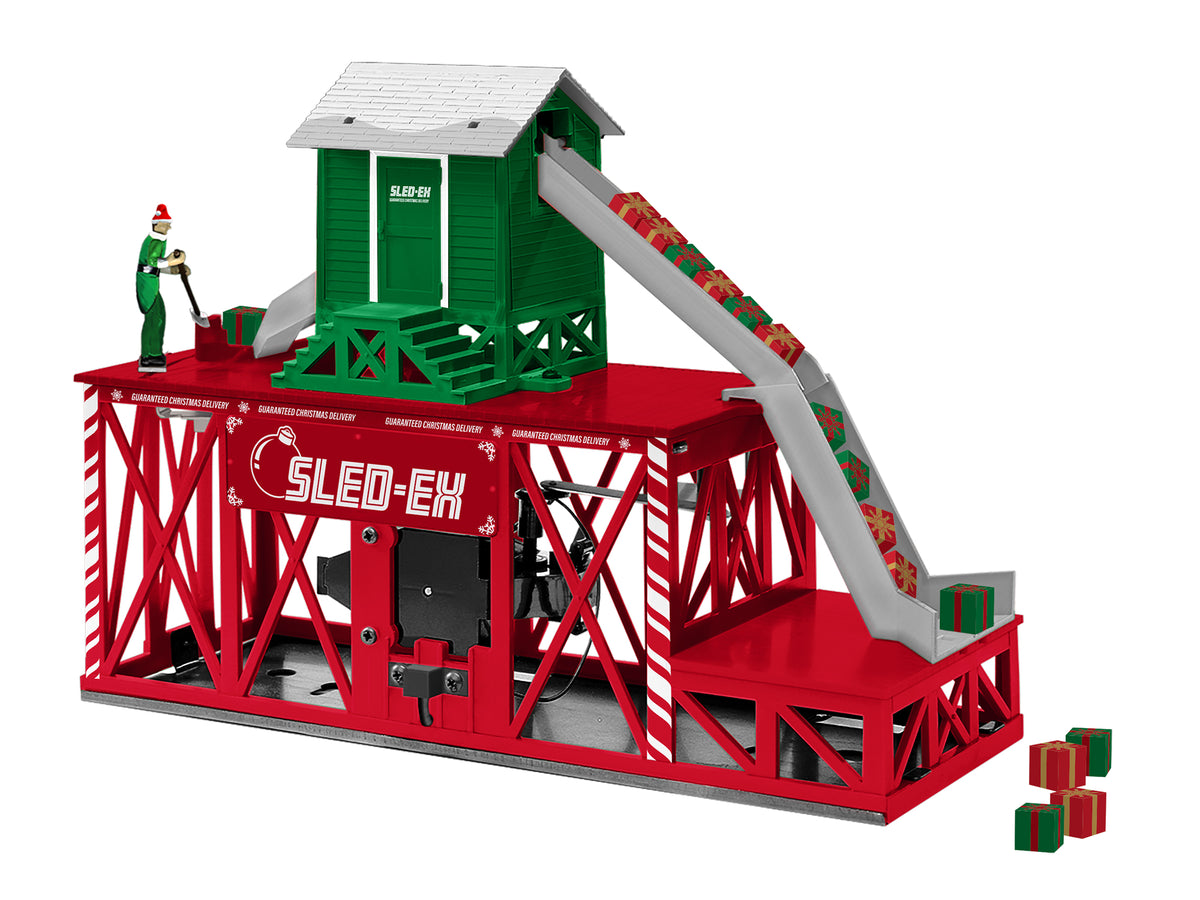 Lionel 2129080 O Gauge SledEx Present Chute Station (Plug - Expand - Play)