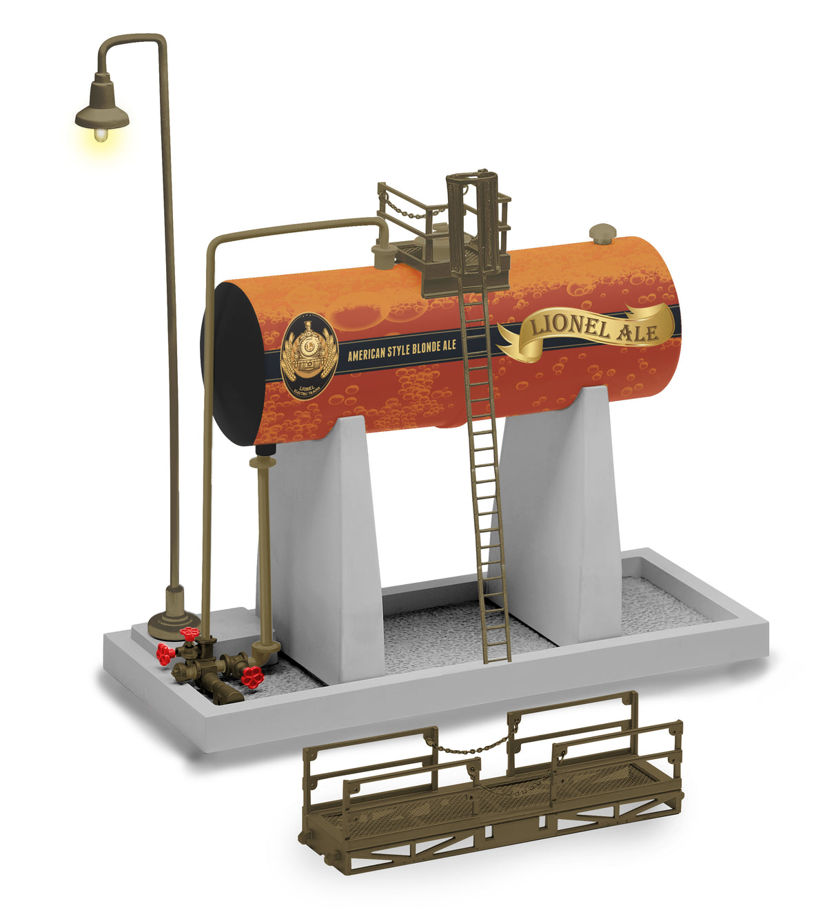 Lionel 2129200 O Gauge Lionel Ale Elevated Oil Tank