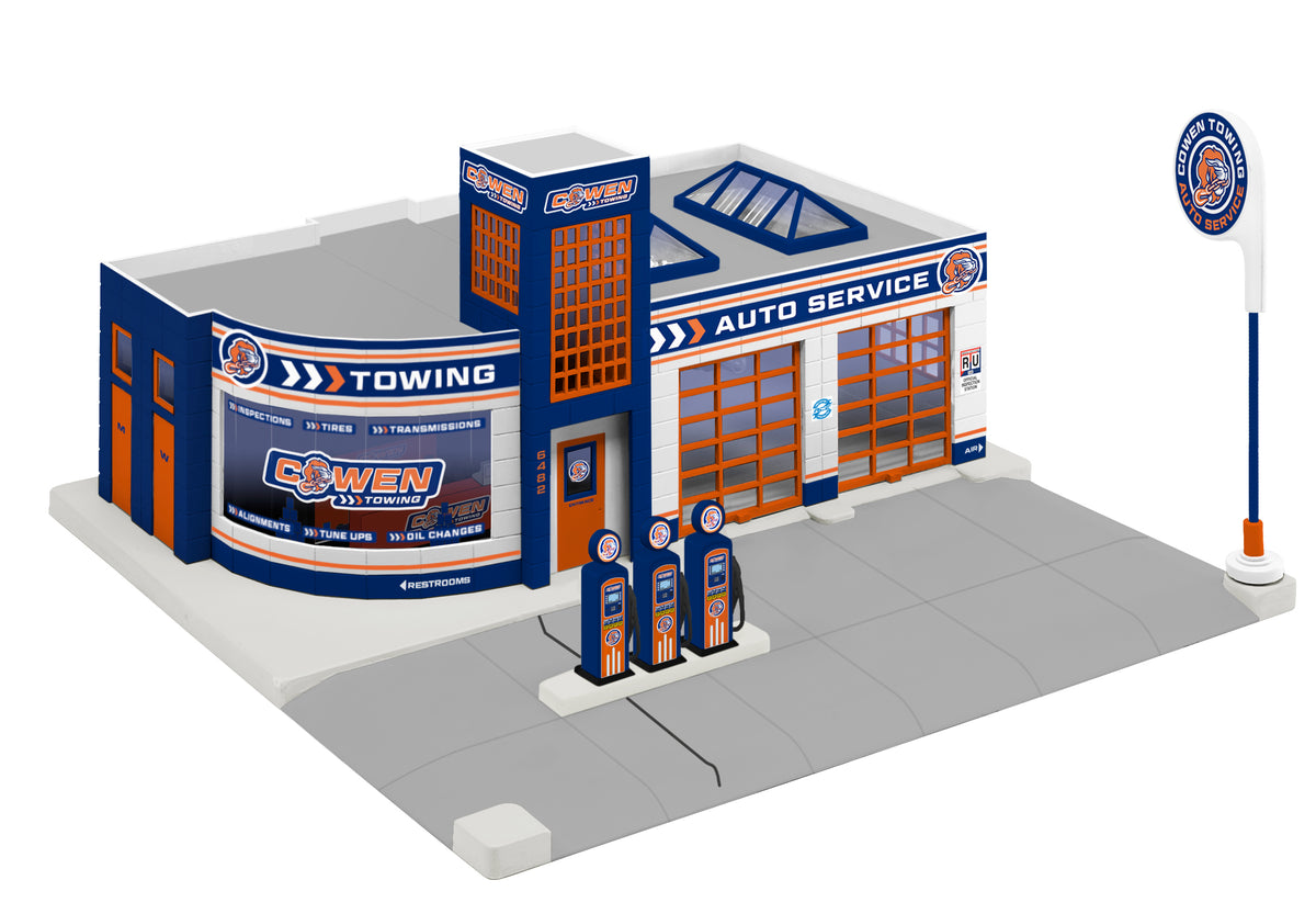 Lionel 2129240 O Gauge Cowens Towing Service Garage