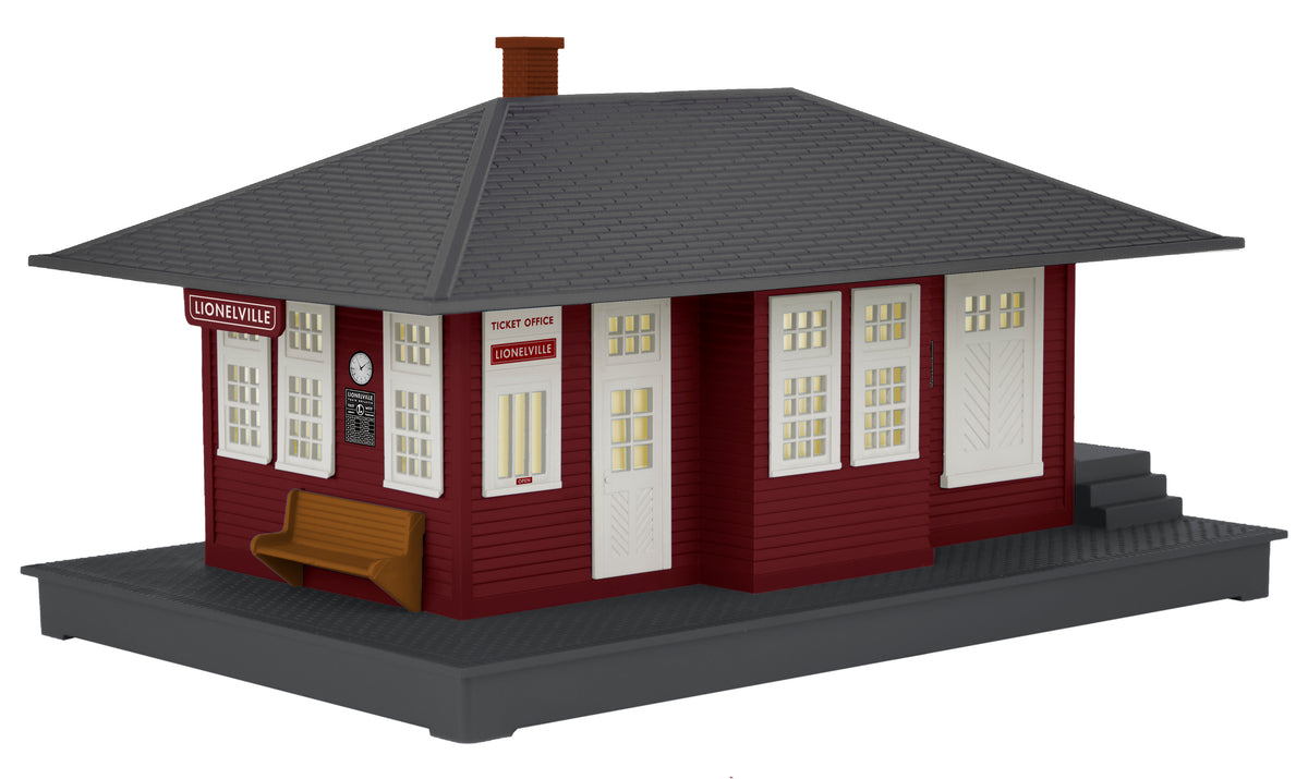 Lionel 2129250 O Gauge Plug - Expand - Play Talking Passenger Station